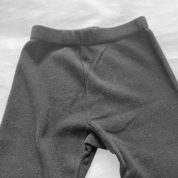 Knit Sweater Pants Joggers High Waist Ribbed Ankle Australian Wool - Picture 7 of 10